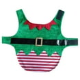 thumbnail image 2 of DcoolMoogl Dog Christmas Elf Costume Winter Pet Vest Cosplay Puppy Small Large Dogs Christmas Outfit, 2 of 7
