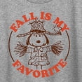 thumbnail image 3 of Peanuts - Fall Is My Favorite Women's Short Sleeve Graphic T-Shirt, 3 of 6