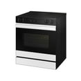 thumbnail image 3 of Samsung NSE6DB850012 6.3 Cu. Ft. Bespoke White Glass Slide-In Electric Range, 3 of 3