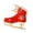 Red, variant on Creative Ski Skate Shoe Pins Alloy Unisex Casual Wear Accessories