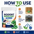 thumbnail image 5 of Mouse Rodent Repellent, Peppermint Oil Mice Repellent Balls - 30 Pack Natural Rodent Deterrent for Indoor/Outdoor Use, Family & Pet Safe, Long-Lasting Insect Repellent for Home, Garden, Garage, 5 of 8