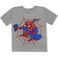 thumbnail image 4 of Spiderman Boys 3 Piece Hooded Tee and Short Set, Toddler, 4 of 7