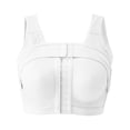 thumbnail image 2 of Women's Sports Bra Bralette Plus Size Vest Crop Wireless Lingerie Sexy Underwear Camisole Cute Bra Bras for Women No Underwire White 3XL, 2 of 8