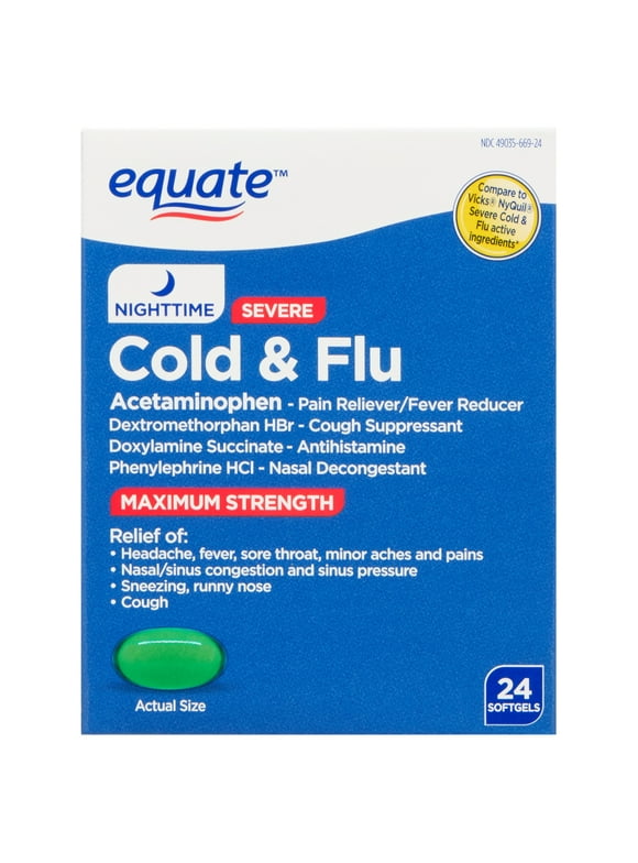 Equate Cough Cold Flu in Cold Cough and Flu