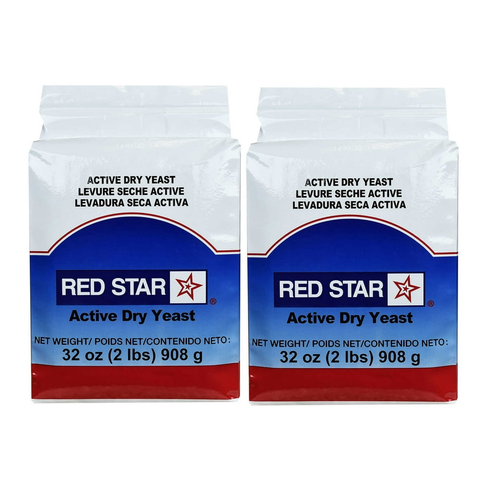 2 PACK Red Star Active Dry Yeast, 32 oz (2 PACK)