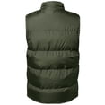 thumbnail image 2 of FashionOutfit Men's Solid Zip-Up Vest, 2 of 3