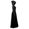 thumbnail image 5 of FASHOFT Halloween Dresses For Women Hooded Skeleton Wizard Sorceress Dress Cosplay Stage Performance Party Outfit Halloween Costumes L, 5 of 9