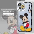 thumbnail image 3 of Funda de teléfono de dibujos animados de Mickey Mouse para Apple iPhone 15 Pro Max 13 14 Plus 12 Mini 11 Pro XR 8 SE 7 6S XS MAX, funda de armadura mate, 3 of 5