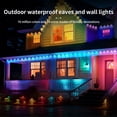 thumbnail image 4 of Outdoor Lights RGBIC Outdoor Lights With 54 Scene Modes 50ft With 30 LED Lights IP67 For Christmas Decorations Halloween Wireless Remote Contr, 4 of 9