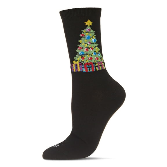 MeMoi Tree & Presents Holiday Crew Sock - Mens - Male