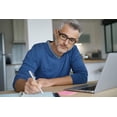 thumbnail image 2 of Gafas de lectura Boost Eyewear, paquete de 6, negras, +2.25 con funda, 2 of 8