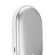 thumbnail image 2 of Calentador de manos eléctrico 2 en 1 para invierno al aire libre Pebble USB recargable plateado, 2 of 4