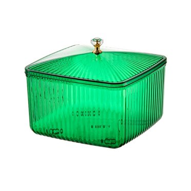 LCXmlly Fruit Plate Transparent Snack Dish Large Capacity Serving Platter Multiuse Container