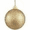 Gold Sequin, variant on Vickerman 6" Teal Glitter Ball Ornament, 4 per Bag