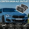 thumbnail image 2 of Center Dash A/C Outlet for Volkswagen Passat Durable No.3AD819702A Front Right Air Vent Panel Black, 2 of 6