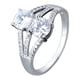 thumbnail image 2 of Anillos para mujer, regalos para mujer, lujoso y elegante anillo perforado con diamante, flor de sol y circón, joyería para mujer., 2 of 2