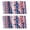 Clearance: 24 Pcs, variant on Tupukom 4th of July Party Favors Slap Bracelets -24PCS Red White and Blue American Flag Patriotic Snap Bracelet Bulk Independence Day Party Supplies Fourth of July Kids Toys Gifts Classroom Prizes