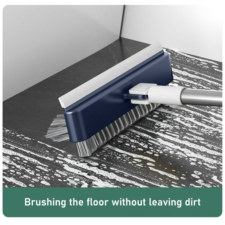 2 in 1 Cleaning Scrub Brush Grout Brush Scrape Floor Scrub Brush V