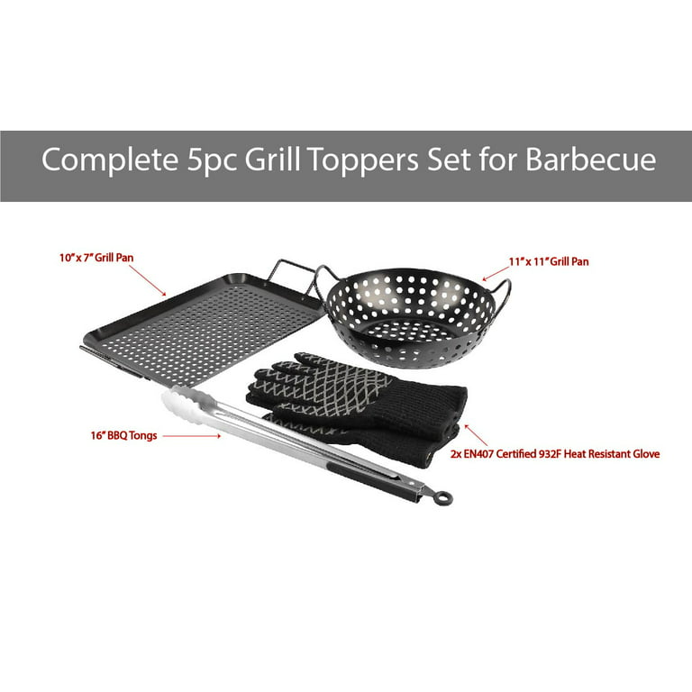 Grill Toppers & On the Grill Trays