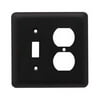 Brainerd Rounded Corner Single Switch/Duplex Wall Plate, Available in Multiple Colors