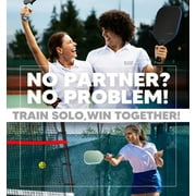 6ft Pickleball Rebounder Training Aid, Adjustable Angle Easy Setup & Storage - Perfect Your Forehands Backhands Dinks Volleys Accuracy Coordination Kitchen Control, Designed for Pickleball
