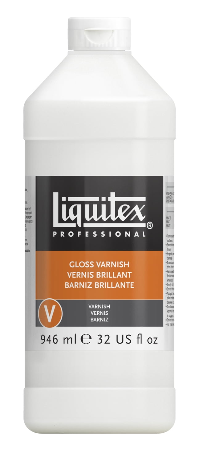 Liquitex High Clarity Acrylic Gloss Varnish, 1 Quart