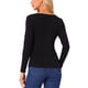 thumbnail image 3 of Blusa Casual de Lentejuelas INSPIRE CHIC de Manga Larga con Cuello en V Básica para Mujer Talla XL Negra, 3 of 6