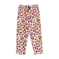 thumbnail image 4 of Naloa Squirrel In The Forest Print Women’s Ultra-Soft Comfy Pajama Lounge Pants with Pockets & Drawstring, 4 of 8