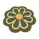 thumbnail image 2 of Felpudo Floral de Poliéster Absorbente y Antideslizante de 60 X 60 Cm | Felpudo Floral para Baño y Cocina | Felpudo de Microfibra Suave de Secado Rápido para Tocador, Habitación Infantil, Zona de Mas, 2 of 6