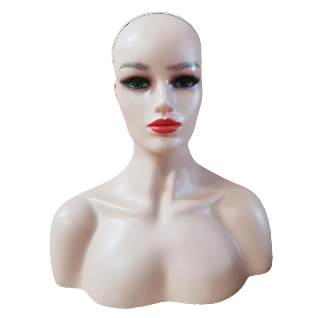 Professional Mannequin Head Dressmaker Display Stand Wig Jewelry Headphones . 