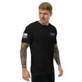 thumbnail image 4 of IRON SHARPENS IRON Fitted mens T-shirt (Black, 2XL), 4 of 4
