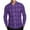 Purple1, variant on LIaqionyy Shirts for Men Button down Collared Dress Shirt Christmas Long Sleeve Plaid Business Work Casual Tops