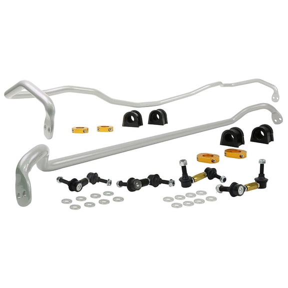 Whiteline Front (22mm) and Rear (20mm) Swaybar Kit; fits Subaru Legacy 05-09 Fits select: 2005-2007 SUBARU LEGACY OUTBACK 2.5I, 2008-2009 SUBARU OUTBACK 2.5I
