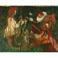 thumbnail image 3 of Carl Strathmann 14x12 Black Modern Framed Museum Art Print Titled - The Love Declaration (C. 1900), 3 of 5