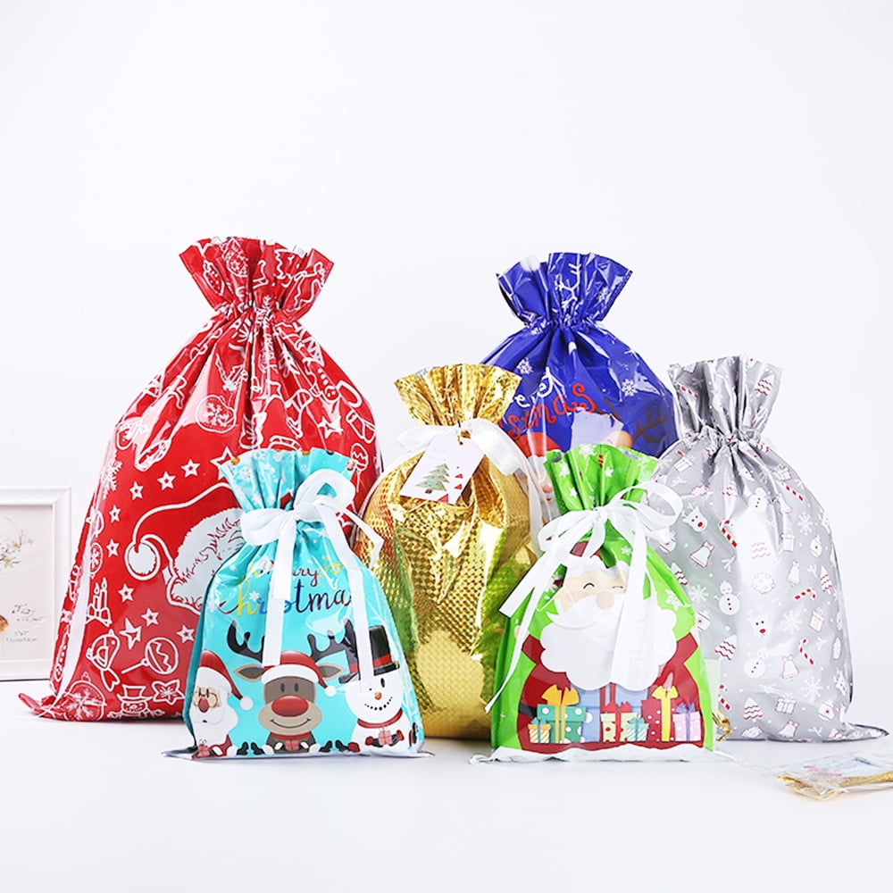 foil xmas bags
