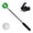 Green, variant on Yammee Stainless Steel Telescopic Ball Pickers Training Tool Portable Golf Ball Grabbers Pick Up Grabbers for Golfers Enduring