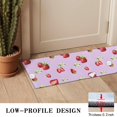 thumbnail image 3 of Strawberry Plants Fruit Cat Flower Door Rugs,Washable Non Slip Door Mats Indoor,Decorative Door Mats,Entry Mat Indoor for Entrance,Bedroom,Kitchen,Bathroom,16"x47", 3 of 6
