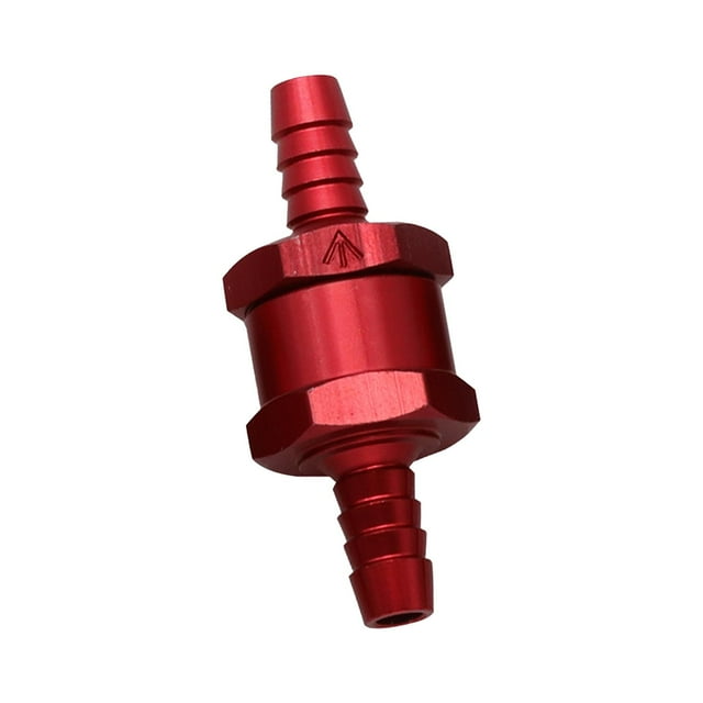 S SERENABLE Generic Fuel Checking Valve Aluminium Alloy Fuel Line Check Valve for Cars 8mm