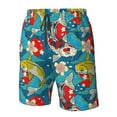 thumbnail image 4 of Fotbe Japanese Koi Trajes de Baño Estampados para Hombre, Shorts de Verano de Secado Rápido, Ropa de Playa, Bañadores-X-Large, 4 of 6