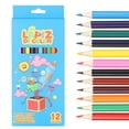 thumbnail image 3 of Pencil12 colores de madera para niños, lápiz de color de madera, lápiz de color para niños, acabado de lujo Jadeshay A, 3 of 8