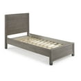 thumbnail image 4 of Camaflexi Baja Solid Wood Twin Platform Bed in Driftwood Gray 100% Solid Wood, 4 of 5