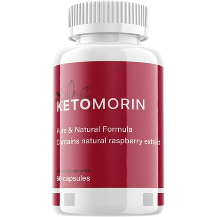 (1 Pack) Ketomorin - Keto Weight Loss Formula - Energy & Focus Boosting Dietary Supplements for Weight Management & Metabolism - Advanced Fat Burn Raspberry Ketones Pills - 60 Capsules