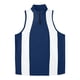 thumbnail image 1 of Camiseta sin mangas con cuello alto para hombre, color liso, elástica, moderna, deportiva, para el tiempo libre, fitness, con cremallera., 1 of 6