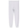 thumbnail image 5 of Fabrcox Pajama Pants for Men Big and Tall Drawstring Baggy Lounge Bottoms with Pockets Casual Loose Comfy Home Soft Sleepwear, White 2XL, 5 of 6