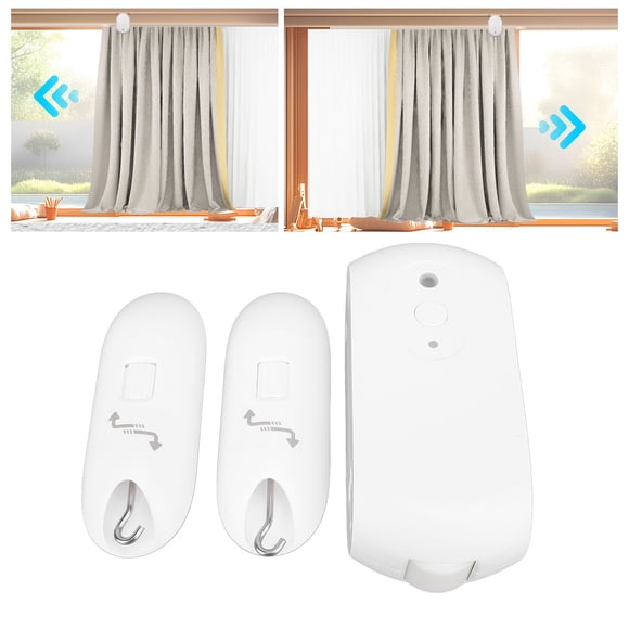 Curtain Smart Curtain Opener Wifi APP Remote Control Light Sensor Electric Curtain Robot for Bedroom Baby Room Office
