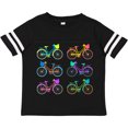 thumbnail image 3 of Inktastic Colorful Bicycles Boys or Girls Toddler T-Shirt, 3 of 5