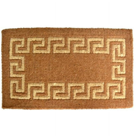 Greek Key Novelty Doormat