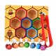 thumbnail image 3 of Ni?os Montessori Clip Juguete De Abeja Peque?a Música Inteligencia De Madera Juguete De Cognición Sunnimix Montessori Clip Small Bee Game, 3 of 8