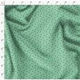 thumbnail image 4 of Soimoi Green Rayon Fabric Shells Ocean Print Sewing Fabric Yard 42 Inch Wide, 4 of 6