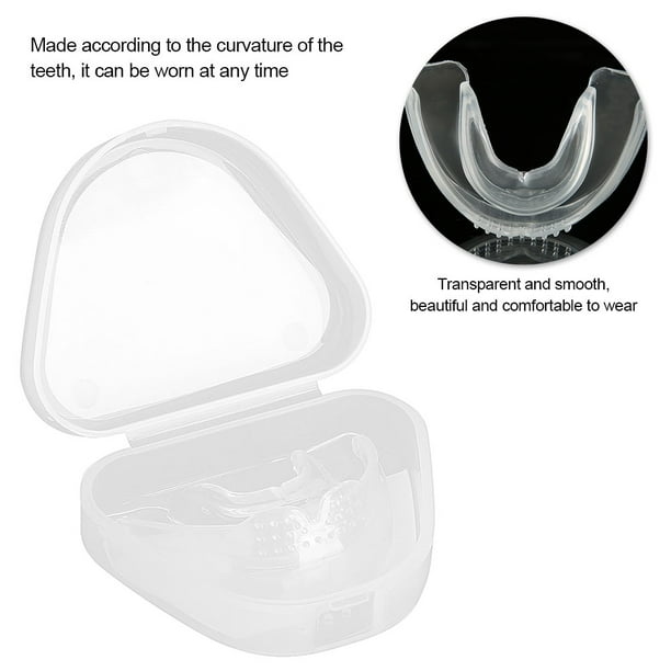 Aparatos de ortodoncia dentales, corrector de retención de dientes transparente, refuerzo de silicona para enderezar, protector bucal para deportes atléticos y rechinar los dientes(Ligeramente duro) Unbranded 1411200362713